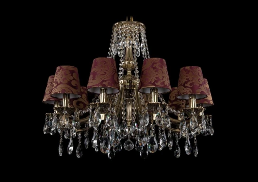 1771/10/220/A/GB/SH27 Подвесная люстра Bohemia 1771 1771/10/220/A/GB/SH27