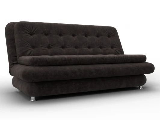 137631 Диван-книжка Лига-123 (Металл,ЛДСП,Брус,Доска,Велюр/Коричневый) Лига Диванов 137631