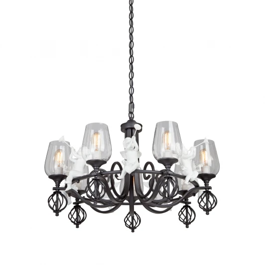 V3755-1/7 Подвесная люстра Vitaluce V3755-1/7 (220V, на цепи, ангелы)