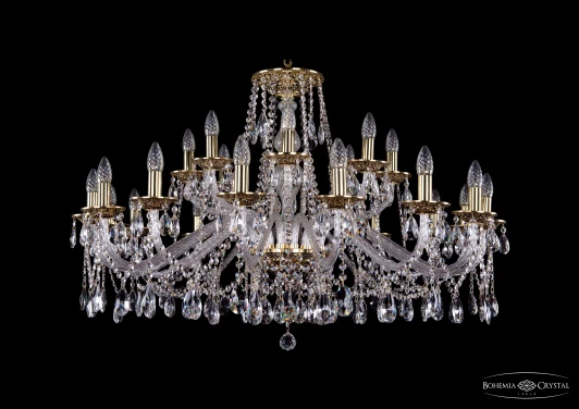 1613/16+8/400/GB Подвесная люстра Bohemia 1613 1613/16+8/400/GB