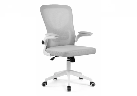 15329 Компьютерное кресло Woodville Konfi light gray / white 15329