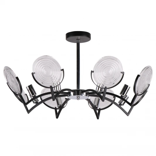 MD.51382-8-P BCH+BK Потолочная люстра Imex MD.51382-8-P BCH+BK