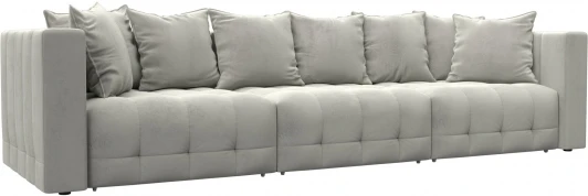 128774 Диван прямой Лига-052 НПБ Лонг Лига Диванов (Велюр) арт.128774