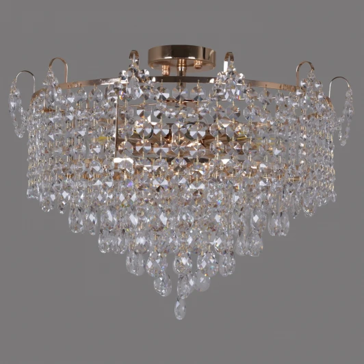 90192-0.3-08 FGD Потолочная люстра хрустальная на штанге Reluce 90192-0.3-08 FGD (220V)