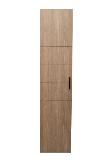 GD-10024/2-3(глухой) GD-10024/2-3 Шкаф Alto пенал c вешалкой,цвет дуб Урбан Кофейный, фасад глухой 50*57*228.5см Garda Decor