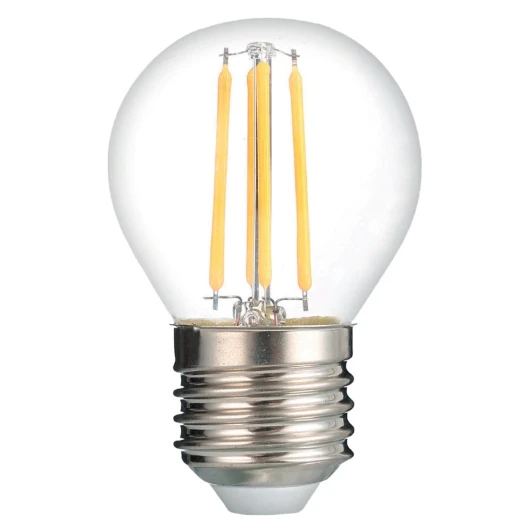 TH-B2094 Лампочка светодиодная филаментная прозрачный шар E27 9W Thomson Globe TH-B2094