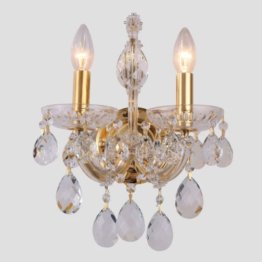 ISABEL AP2 GOLD/TRANSPARENT Crystal Lux Isabel AP2 GOLD/TRANSPARENT