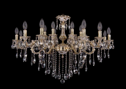 1703/18/225+125/B/GW Подвесная люстра Bohemia 1703 1703/18/225+125/B/GW