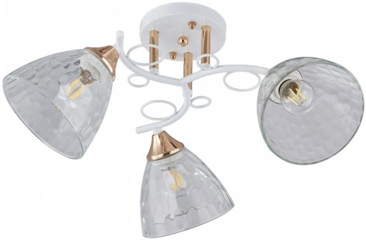 321395/3A WH+FG Потолочная люстра на штанге Arte Milano AMALFI-321395 321395/3A WH+FG (220V)