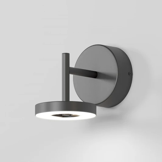 35185/D черный Настенный уличный светильник Elektrostandard Verano 35185/D черный (LED, 220V, круглые, IP54)