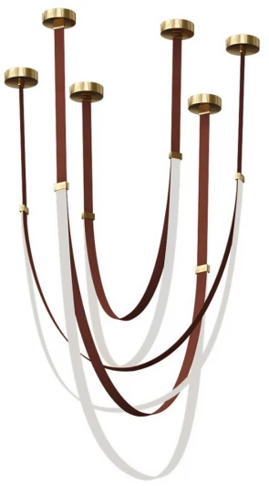 07689A-150+180+210,04 Подвесной светильник Kink Light Лирд 07689A-150+180+210,04 (LED, 220V)