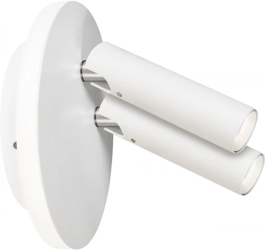 20019SMA/02LED SWH Спот настенный с подсветкой 20019 20019 20019SMA/02 LED 5Wx2+3W 4200K белый матовый