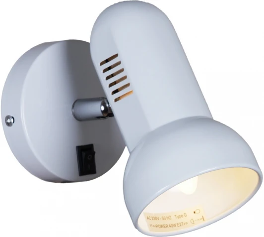 04012-0.2-01 WH Спот Reluce 04012-0.2-01 WH (220V, выключатель)