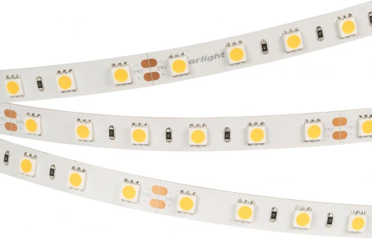 013757(1) Светодиодная лента RT 2-5000 24V Cool 8K 2x (5060, 300 LED, LUX) (Arlight, 14.4 Вт/м, IP20) 013757(1)