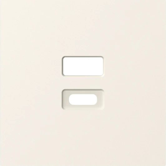 DE28631 Накладка для розеток USB, матовый кремовый Donel A07 DE28631