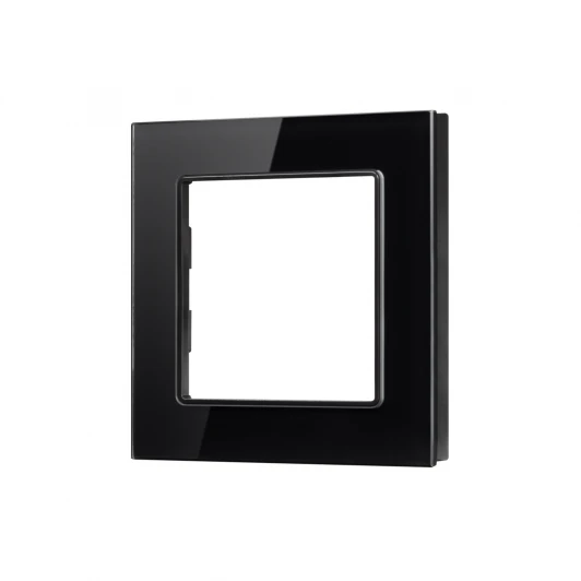 043787 Рамка стеклянная FRM-GLARE-GS-1-BK (Arlight) 043787