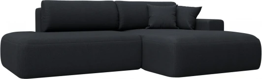 127778 Диван угловой Лига-036 НПБ Модерн правый угол Лига Диванов (Замша) арт.127778