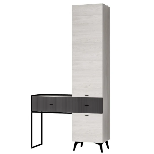 00-00164523 Прихожая БТС Норд ПР-06, Ясень белый, Маренго