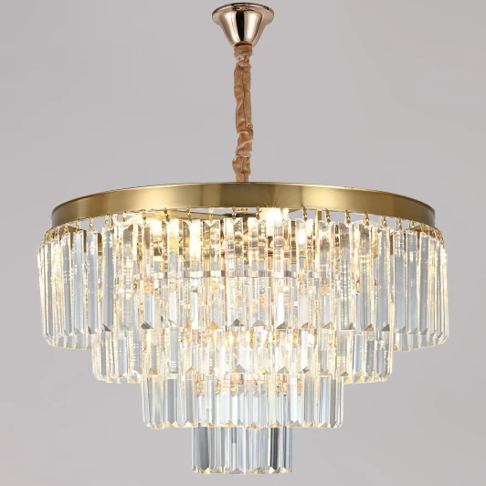 02103-0.4-600 TB Подвесная люстра хрустальная Reluce 02103-0.4-600 TB (220V, на цепи)