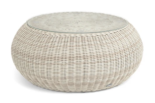 YH-S4093G beige "Барселона" журнальный столик из искусственного ротанга, цвет бежевый 4SIS УТ-00012494