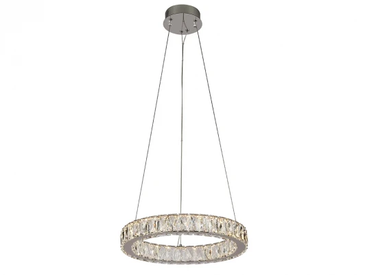 8580/40 C chrome Подвесной светодиодный светильник кольцо Newport 8580 8580/40 C chrome (220V, на тросе, кольцо)