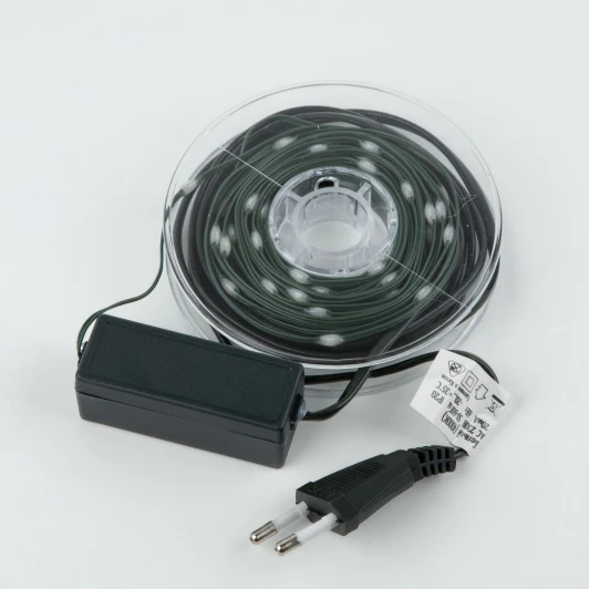 ULD-S1000-100/DGA WHITE IP20 DEW BAND Гирлянда светодиодная "Полоса", 10м. 100 светодиодов, белый свет Uniel ULD-S1000-100/DGA WHITE IP20 DEW BAND