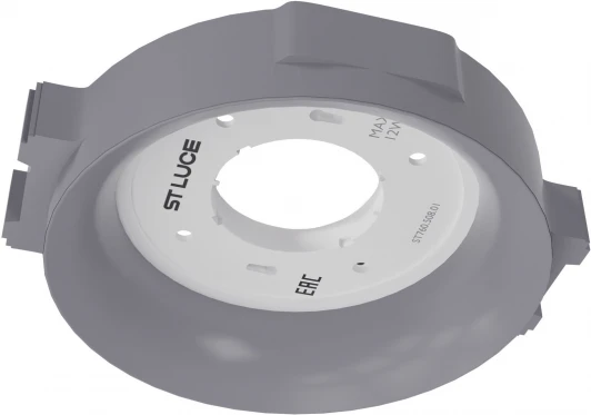 ST760.508.01 Встраиваемый светильник в натяжной потолок ST Luce ST760.508.01 Белый, Серый GX53 1*12W 220V (круглые)