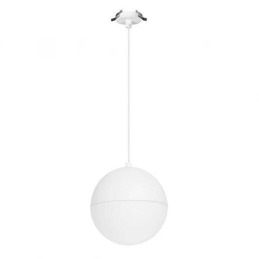 064191 Cветильник SP-EMISFERO-HANG-BUILT-R200-16W Warm3000 (WH, 180 deg, 230V) (Arlight, IP20 Металл) 064191