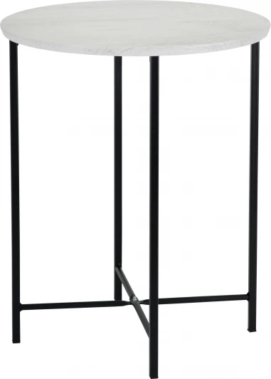 008492 Стол журнальный BeautyStyle 16 дуб дымчатый/черный Mebelik арт.008492