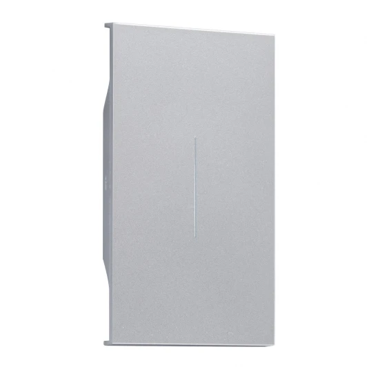 AS01M2 Клавиша 2-ух модульная серый матовый Meiton AS01M2