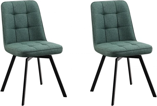 УТ000040605 Стул Stool Group Pleid вращающийся зеленый 2 шт. арт.УТ000040605