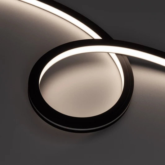 049082 Светодиодная лента герметичная NOVA-TOP-BLACK-A120-16x15mm 24V Day4000 (10 W/m, IP67, 2835, 5m, wire x2) (Arlight, Вывод боковой) 049082