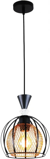 03061-0.9-01 BK+GOLD Подвесной светильник Reluce 03061-0.9-01 BK+GOLD (220V, на проводе)