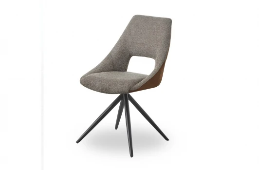 DC2346JHL275 Стул DC2346 серый JHL275/коричневый ESF 5709