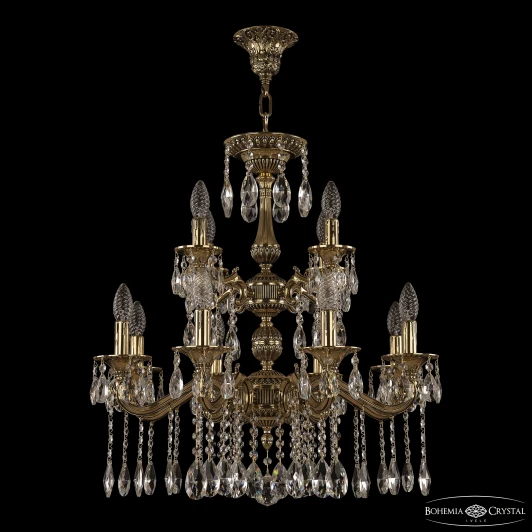 73102/8+4/210/2d A GB Подвесная люстра Bohemia 7302 73102/8+4/210/2d A GB