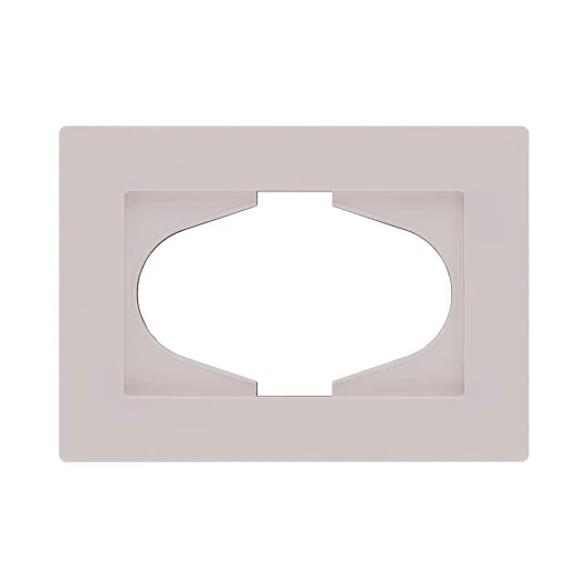 AT120CM Рамка для двойной розетки кашемир матовый Kollinger Aspekt AT120CM