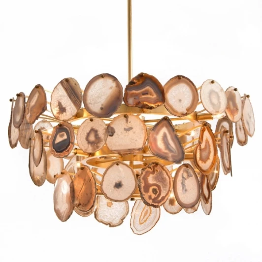 40.1265 Подвесная люстра Agate Burst Chandelier 3 Round D70 ImperiumLoft 40,1265 (73609-22)