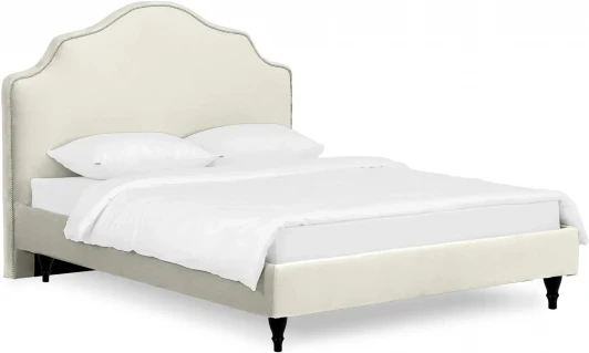 652461 Кровать Queen II Victoria L 1600 ОГОГО (арт.652461), (Ткань/Бежевый)