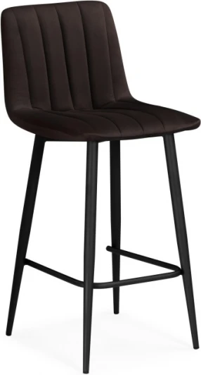 576463 Полубарный стул Дани (Дани коричневый / черный) Notta арт.576463