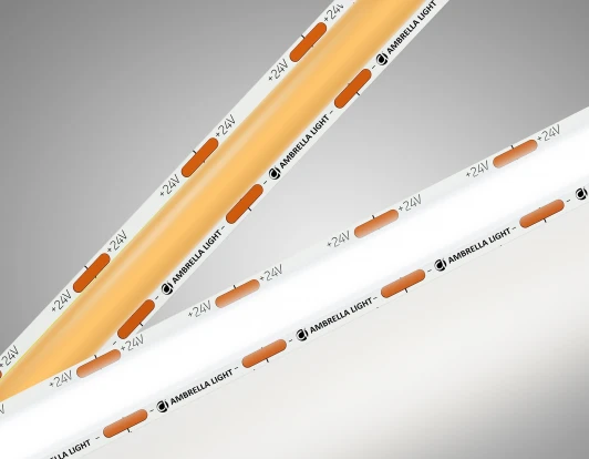 GS4802 Светодиодная лента COB 616Led/19W m/ 24V IP20 4500K/ 5m*12mm*2mm (2 конт.) Ambrella Illumination GS4802