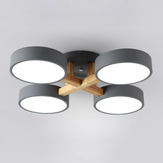 INO_Joist Gray 40.6211 Потолочная люстра светодиодная на штанге с регулировкой цветовой температуры Inodesign Joist INO_Joist Gray 40.6211