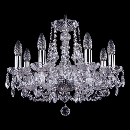 1406/8/160/Ni/Leafs Подвесная люстра Bohemia 1406 1406/8/160/Ni/Leafs