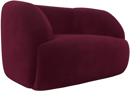 121941 Кресло Лига-041 (Бордовый/Микровельвет) Лига Диванов арт.121941