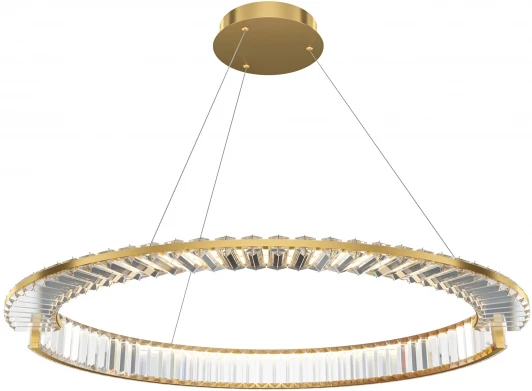 P097PL-L45BS3K Подвесной светильник Maytoni Krone P097PL-L45BS3K (LED, 220V, на тросе, кольцо)