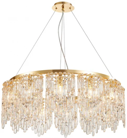 4724-12P Подвесная люстра хрустальная Favourite Diadem 4724-12P (220V, на тросе)