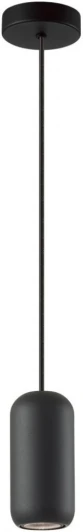 5060/1B Подвесной светильник Odeon Light Cocoon 5060/1B PENDANT ODL24 313 черный/металл GU10 LED 4W (220V, на проводе)