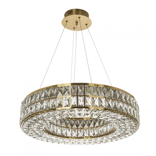 ML.330.600 BS Подвесная люстра светодиодная хрустальная с регулировкой цветовой температуры Modelux MODELUX ML.330.600 BS