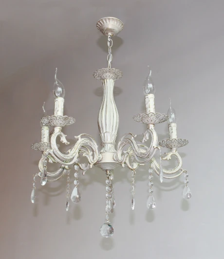 000016186 Подвесная люстра Мелодия Света PL1N PL5117-5 WT+GD 000016186