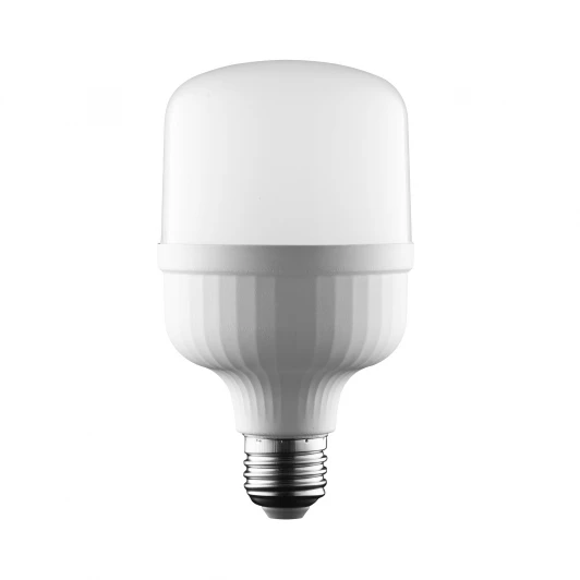 LED-M80-50W/6500K/E27/FR/NR Лампочка светодиодная цилиндр белая E27 50W 6500K Volpe LED-M80-50W/6500K/E27/FR/NR