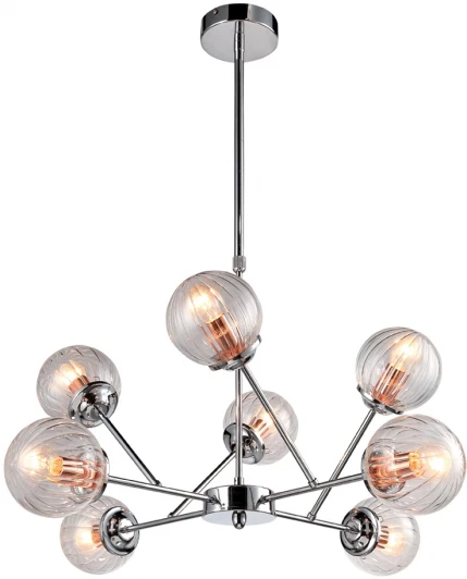 A9276LM-8CC Подвесная люстра Arte Lamp Arancia A9276LM-8CC (220V, паук, молекулы)